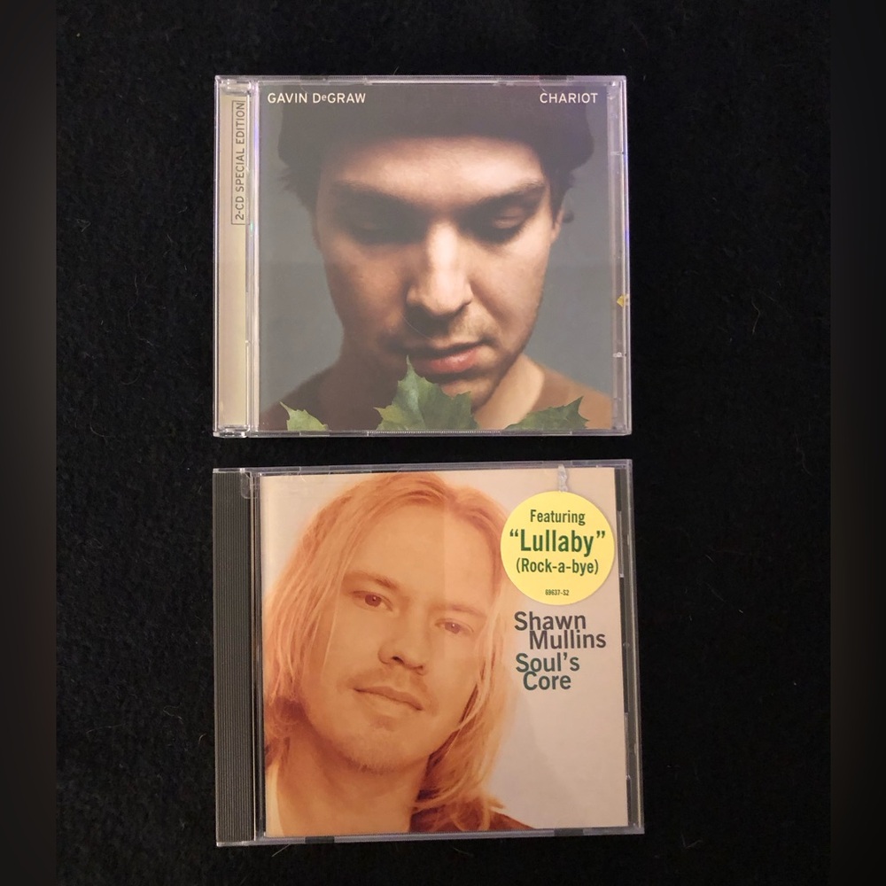 Gavin DeGraw & Shawn Mullins CDs